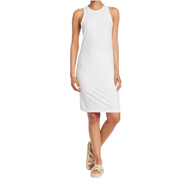 JAMES PERSE Scoop Back Tank Dress White and Black Size 2 and 0 - Picture 2 of 6